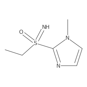 Ethyl(imino)(1-methyl-1H-imidazol-2-yl)-lambda6-sulfanone结构式