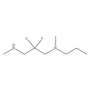 [2,2-Difluoro-3-(methylamino)propyl](methyl)propylamine结构式