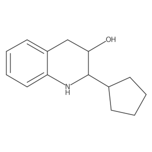 2-Cyclopentyl-1,2,3,4-tetrahydroquinolin-3-ol Structure
