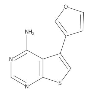 5-(Furan-3-yl)thieno[2,3-d]pyrimidin-4-amine Structure
