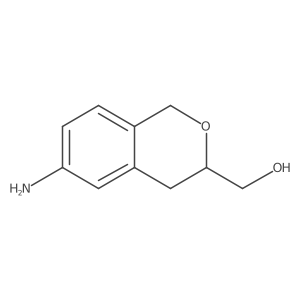 (6-Aminoisochroman-3-yl)methanol结构式