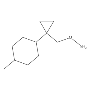 O-{[1-(4-methylcyclohexyl)cyclopropyl]methyl}hydroxylamine Structure