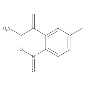 2-(5-Methyl-2-nitrophenyl)prop-2-en-1-amine结构式