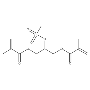 1,3-Bis(methacryloxymethyl)-methyl methanesulfonate Structure