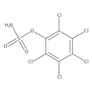 Sulfamic acid pentachlorophenyl ester Structure
