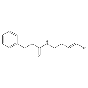 benzyl N-[(3E)-4-bromobut-3-en-1-yl]carbamate结构式