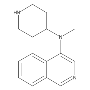 N-methyl-N-(piperidin-4-yl)isoquinolin-4-amine Structure