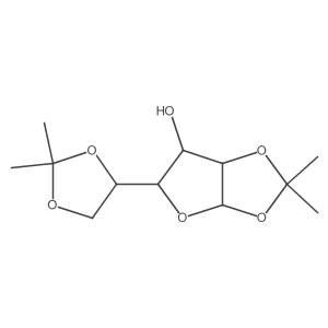 (3aR,6S,6aR)-5-[(4R)-2,2-dimethyl-1,3-dioxolan-4-yl]-2,2-dimethyl-tetrahydro-2H-furo[2,3-d][1,3]dioxol-6-ol Structure