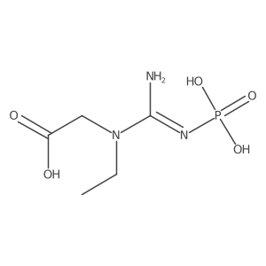 N-Ethyl-N-[imino(phosphonoamino)methyl]glycine Structure