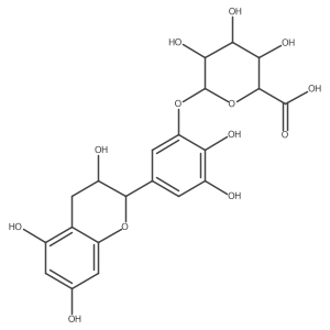 Epigallocatechin-3'-glucuronide结构式
