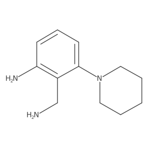 2-Amino-6-(1-piperidinyl)benzenemethanamine Structure