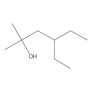 4-Ethyl-2-methylhexan-2-ol Structure