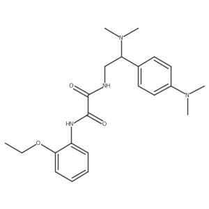 N1-(2-(dimethylamino)-2-(4-(dimethylamino)phenyl)ethyl)-N2-(2-ethoxyphenyl)oxalamide Structure