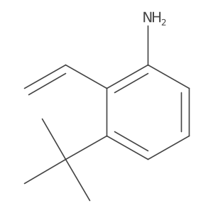 3-Tert-butyl-2-ethenylaniline Structure