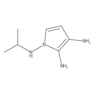 N1-Isopropyl-1H-pyrrole-1,2,3-triamine Structure