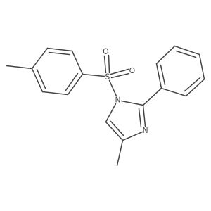 4-methyl-1-[(4-methylphenyl)sulfonyl]-2-phenyl-1H-imidazole结构式