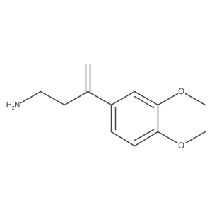 3-(3,4-Dimethoxyphenyl)but-3-en-1-amine Structure