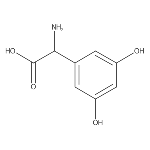 Dihydroxyphenylglycine结构式