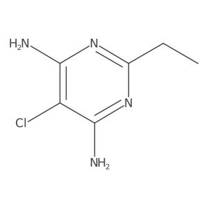 5-Chloro-2-ethylpyrimidine-4,6-diamine Structure