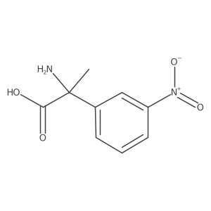 2-Amino-2-(3-nitrophenyl)propanoic acid Structure