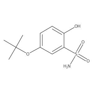 5-Tert-butoxy-2-hydroxybenzenesulfonamide Structure