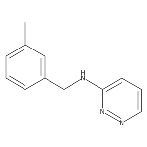 n-(3-Methylbenzyl)pyridazin-3-amine结构式