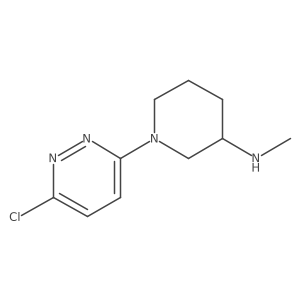 1-(6-chloropyridazin-3-yl)-N-methylpiperidin-3-amine Structure