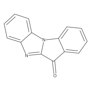 11H-Benzo[4,5]imidazo[1,2-a]indol-11-one结构式