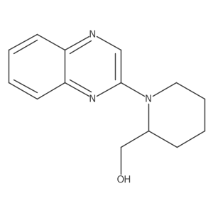 (1-(Quinoxalin-2-yl)piperidin-2-yl)methanol Structure