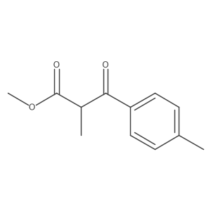 Methyl 2-methyl-3-oxo-3-p-tolylpropanoate Structure