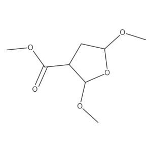 Methyl 2,5-dimethoxytetrahydrofuran-3-carboxylate Structure