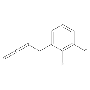 1,2-Difluoro-3-(isocyanatomethyl)benzene Structure