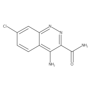 4-Amino-7-chlorocinnoline-3-carboxamide Structure