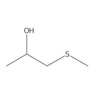 (2R)-1-(methylsulfanyl)propan-2-ol结构式