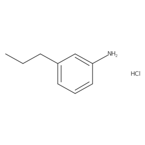 3-Propylaniline hydrochloride Structure
