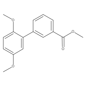Methyl 3-(2,5-dimethoxyphenyl)benzoate Structure