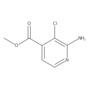 Methyl 2-amino-3-chloroisonicotinate Structure