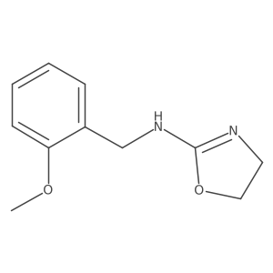 N-(2-methoxybenzyl)-4,5-dihydrooxazol-2-amine Structure