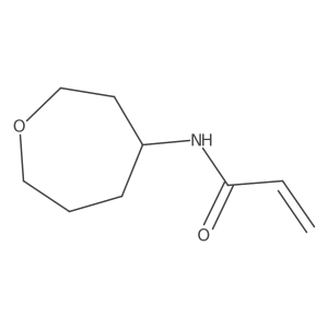 N-(oxepan-4-yl)prop-2-enamide Structure