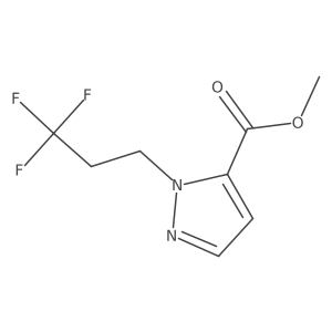 FC(Ccn1N=CC=C1C(=O)OC)(F)F结构式
