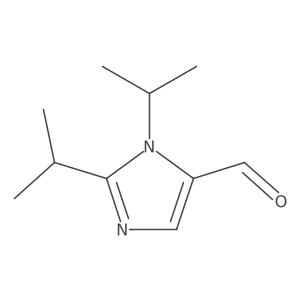 1,2-Bis(propan-2-yl)-1H-imidazole-5-carbaldehyde Structure