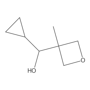 Cyclopropyl(3-methyloxetan-3-yl)methanol Structure
