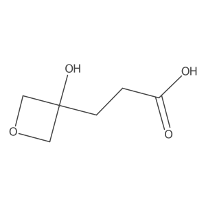 3-(3-Hydroxyoxetan-3-yl)propanoic acid结构式
