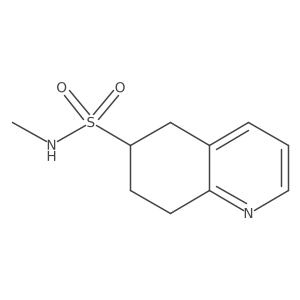 N-methyl-5,6,7,8-tetrahydroquinoline-6-sulfonamide Structure
