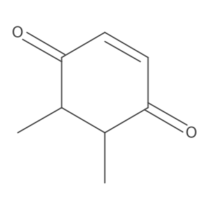 rel-(5R,6R)-5,6-Dimethyl-2-cyclohexene-1,4-dione Structure