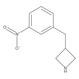 3-[(3-Nitrophenyl)methyl]azetidine结构式