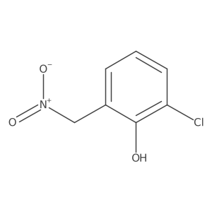 2-Chloro-6-(nitromethyl)phenol Structure