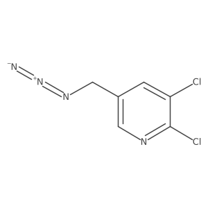 5-(Azidomethyl)-2,3-dichloropyridine Structure