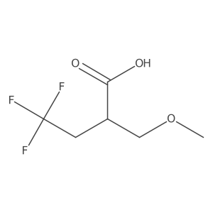 (2S)-4,4,4-trifluoro-2-(methoxymethyl)butanoic acid Structure