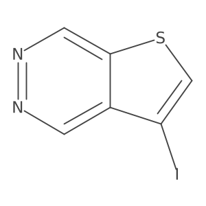 3-Iodothieno[2,3-d]pyridazine Structure